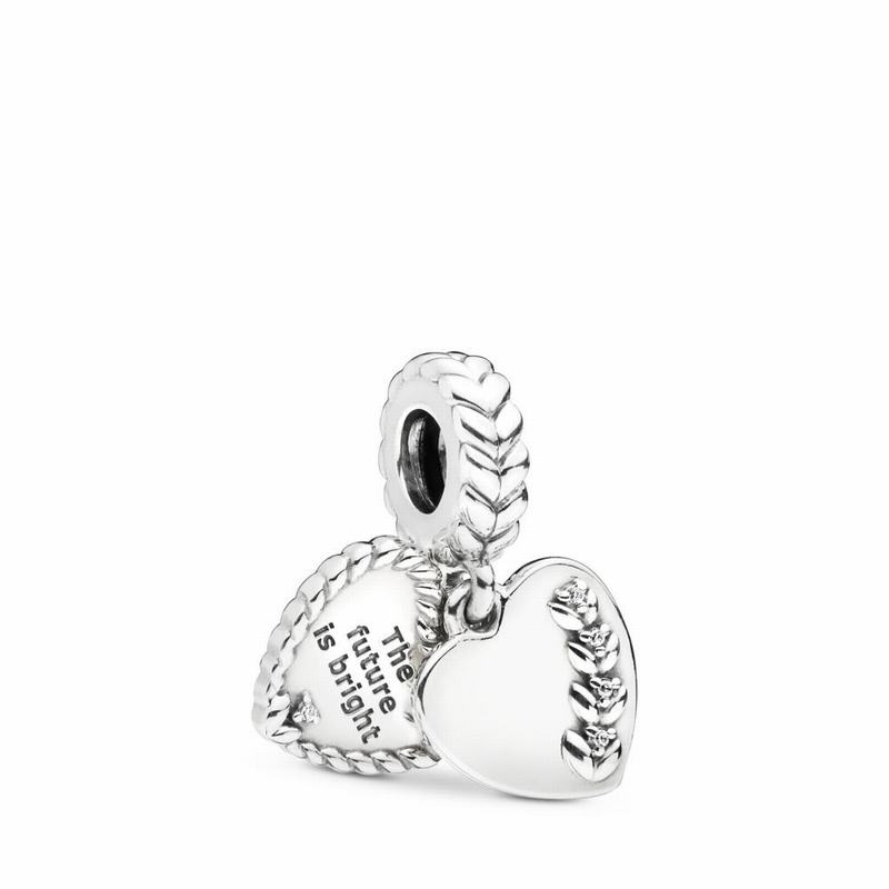 Pandora Australia Bright Seeds Dangle Charm - Sterling Silver | VZDAXL702